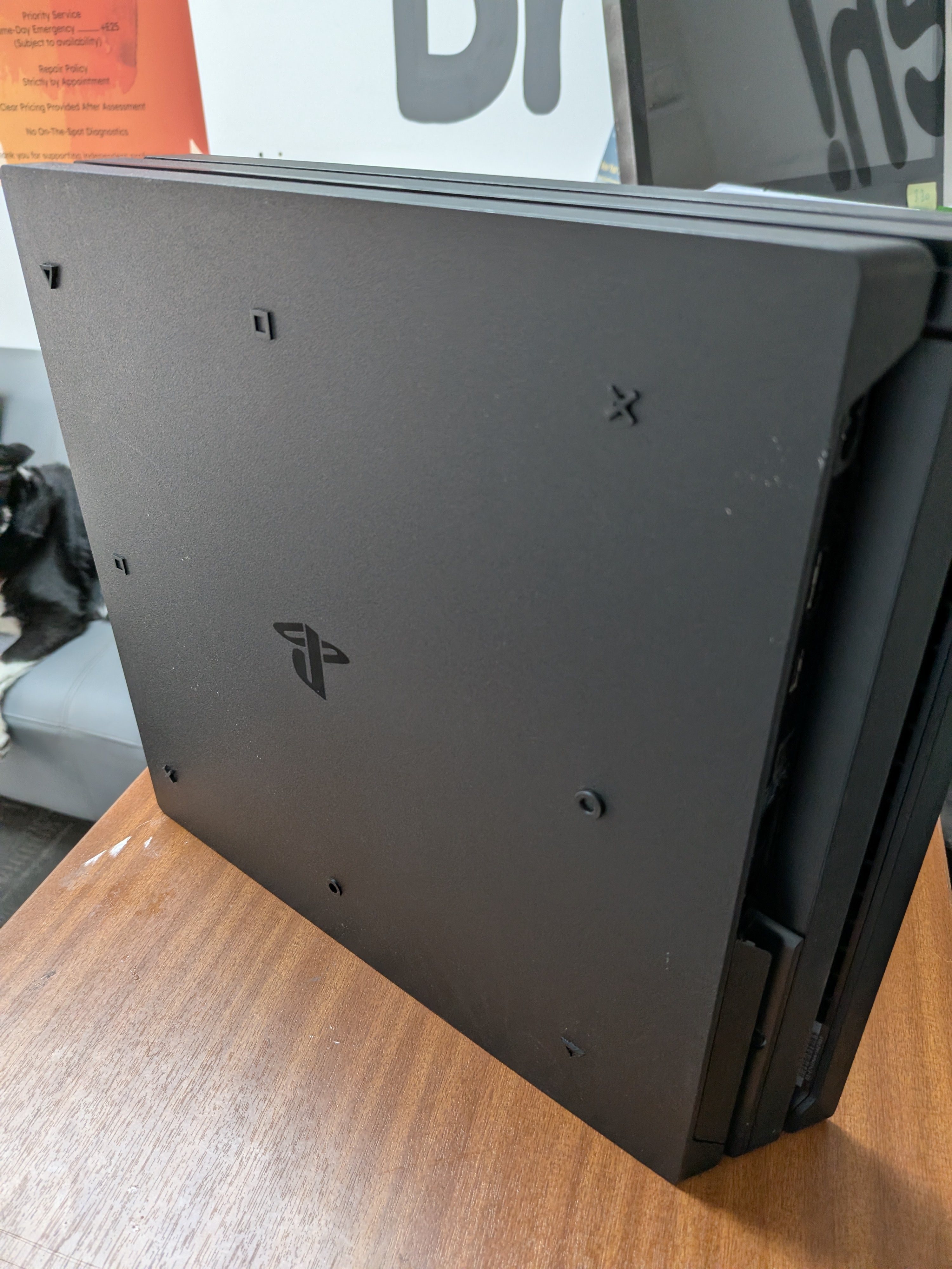 Cleaned PS4 after a service in Market Weighton