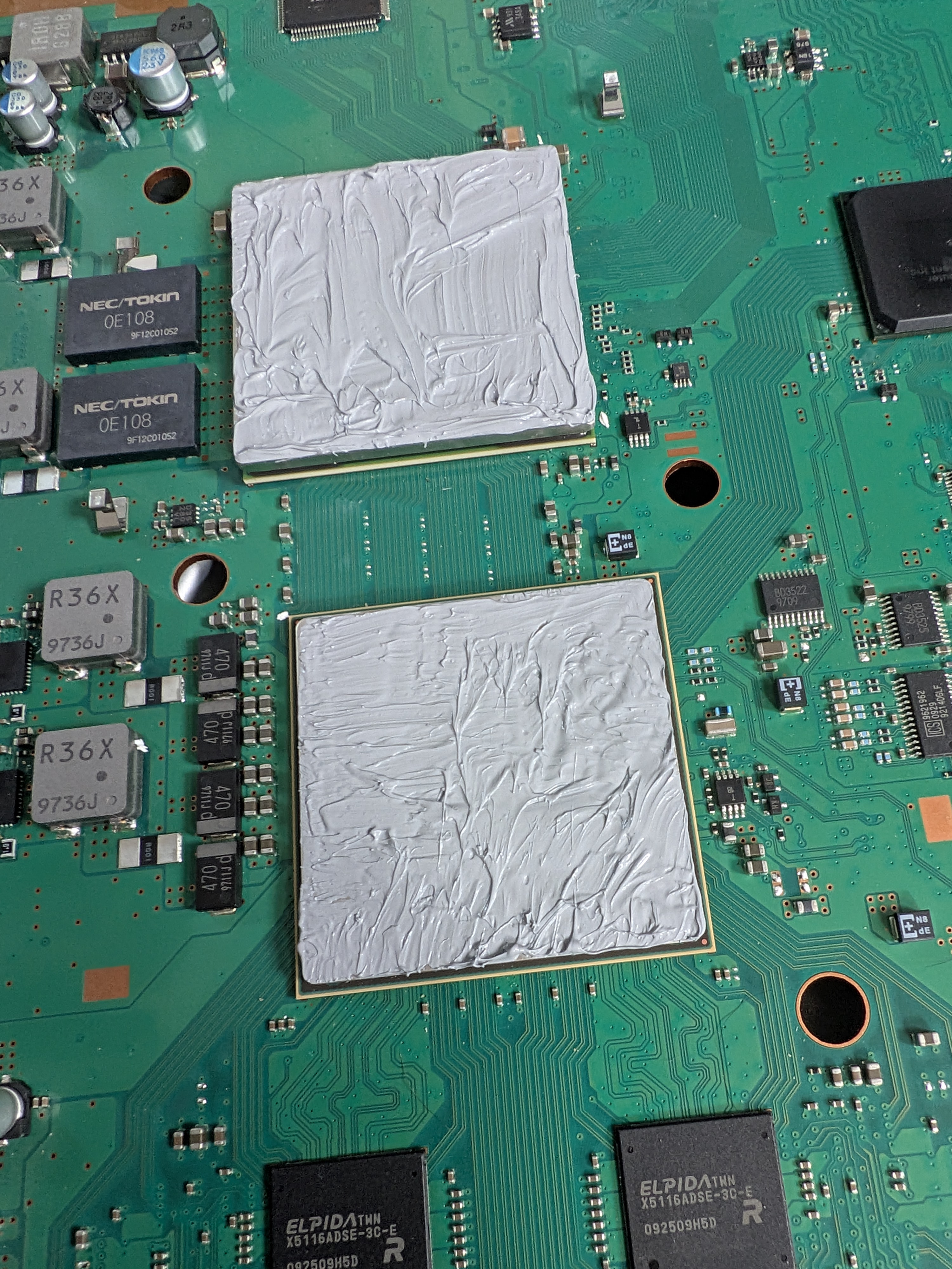 PS3 from Market Weighton – Thermal Repair Without the Scary Surgery 4 CPU and APU with new chermal paste - Playstation PS3 - Market Weighton
