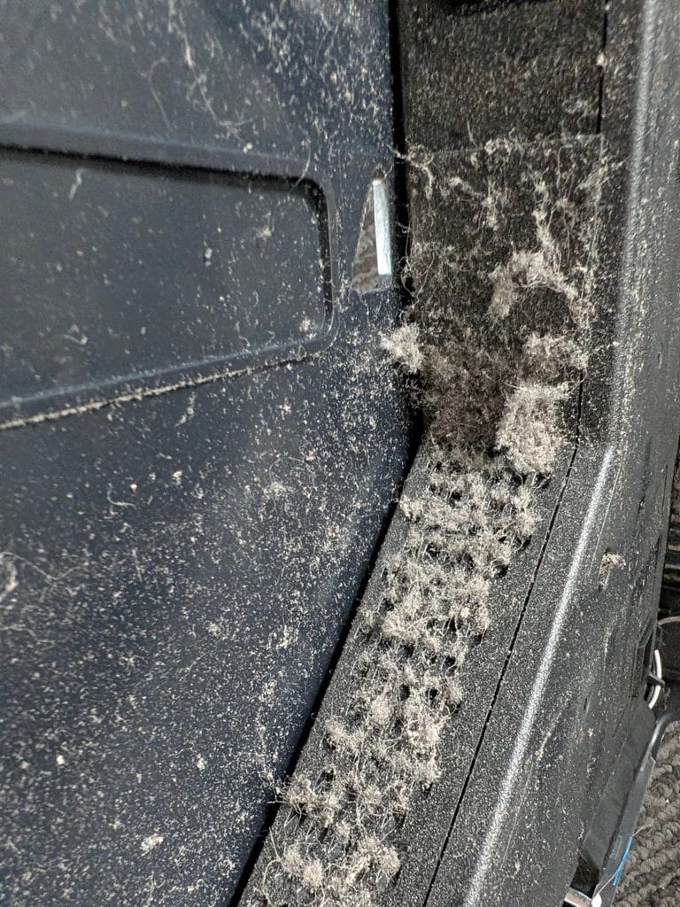 PS5 Shutting down in Market Weighton | Saved Game Service Plan 6 PS5 power supply vent holes clogged with fluff