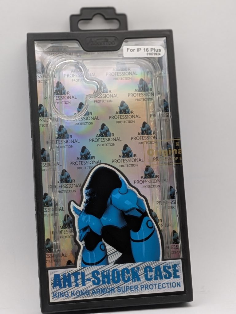 iPhone 16 Plus Clear Transparent Case