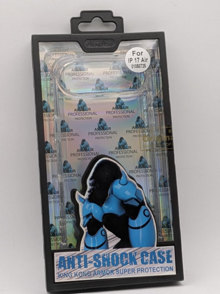 iPhone 17 air clear transparent case